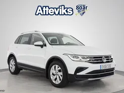 Vit Begagnad 2022 VW Tiguan Elegance SUV | 344 900 kr (Bra pris)