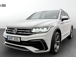 Vit Begagnad 2023 VW Tiguan R-line SUV | 399 900 kr (Marknadspris)