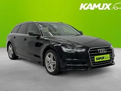 Svart Begagnad 2017 Audi A6 S-Line Kombi | 184 700 kr (Marknadspris)
