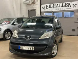 Grå Begagnad 2008 Peugeot 107 Halvkombi | 29 900 kr (Marknadspris)