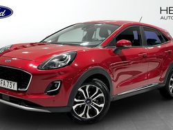 Röd Begagnad 2022 Ford Puma Titanium SUV | 199 000 kr (Marknadspris)