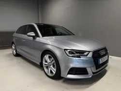 Silver Begagnad 2017 Audi A3 Sportback S-Line Halvkombi | 239 900 kr (Dyr)