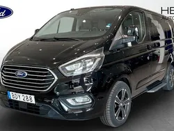 Svart (black) Begagnad 2018 Ford Tourneo Custom Van | 359 900 kr (Dyr)