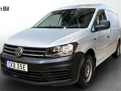 Silver (reflexsilver metallic) Begagnad 2019 VW Caddy Maxi Comfortline Minibuss | 169 900 kr (Bra pris)