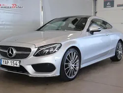 Silver Begagnad 2016 Mercedes C220 AMG line Sportkupé | 229 900 kr (Bra pris)