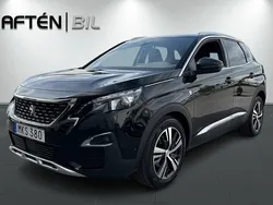 Svart Begagnad 2018 Peugeot 3008 GT-line SUV | 189 800 kr (Bra pris)