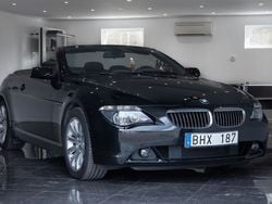 Svart Begagnad 2004 BMW 645 Cabriolet Cab | 199 900 kr