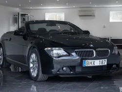 Svart Begagnad 2004 BMW 645 Cabriolet Cab | 199 900 kr