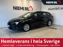 Svart Begagnad 2023 Toyota Corolla Active Kombi | 289 900 kr (Marknadspris)