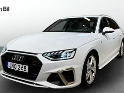 Vit Begagnad 2023 Audi A4 S-Line Kombi | 349 000 kr (Bra pris)