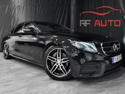 Svart Begagnad 2016 Mercedes E220 AMG Sedan | 294 900 kr (Dyr)