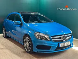 Mörkblå (blå) Begagnad 2015 Mercedes A180 AMG Halvkombi | 144 800 kr (Marknadspris)