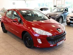 Röd Begagnad 2008 Peugeot 308 Halvkombi | 34 900 kr (Bra pris)