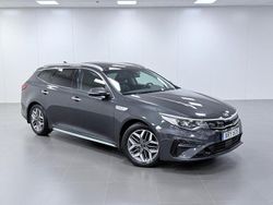 Grå Begagnad 2019 Kia Optima Hybrid 2 Sedan | 194 900 kr (Marknadspris)