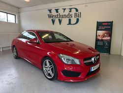 Röd Begagnad 2014 Mercedes CLA200 AMG Sportkupé | 139 900 kr (Lite dyr)