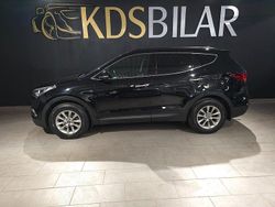 Svart Begagnad 2015 Hyundai Santa Fe Premium SUV | 189 500 kr (Marknadspris)