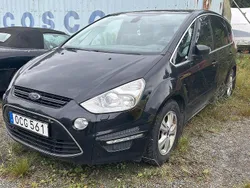 Svart Begagnad 2013 Ford S-MAX Business Edition Minibuss | 10 500 kr