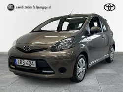 Brun Begagnad 2013 Toyota Aygo Halvkombi | 87 000 kr (Marknadspris)