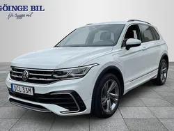 Vit Begagnad 2023 VW Tiguan R-line SUV | 399 000 kr (Lite dyr)