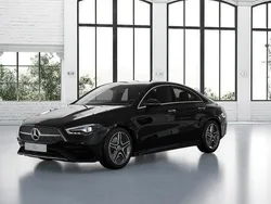 Svart Ny 2025 Mercedes CLA200 AMG line Sportkupé | 399 000 kr (Superpris)