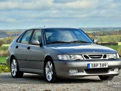 Ljusgrå (ljusgrå metallic) Begagnad 2001 Saab 9-3 Aero Sedan | 60 000 kr