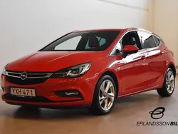 Röd Begagnad 2017 Opel Astra Dynamic Halvkombi | 144 900 kr (Lite dyr)