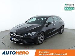 Svart Begagnad 2019 Mercedes CLA200 Shooting Brake AMG line Kombi | 290 000 kr (Marknadspris)