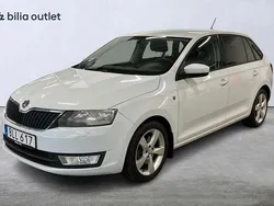 Vit Begagnad 2014 Skoda Rapid Elegance Halvkombi | 75 000 kr (Superpris)