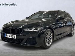 Svart Begagnad 2021 BMW 530e M Sport Kombi | 349 900 kr (Bra pris)