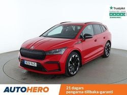 Röd Begagnad 2021 Skoda Enyaq iV SportLine SUV | 342 000 kr (Dyr)
