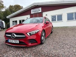 Röd Begagnad 2019 Mercedes A180 AMG Halvkombi | 229 000 kr (Marknadspris)