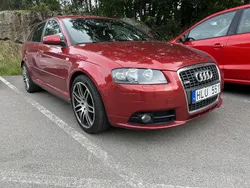Röd Begagnad 2008 Audi A3 Sportback S-Line Halvkombi | 50 000 kr (Marknadspris)