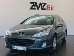Mörkgrå Begagnad 2007 Peugeot 407 Kombi | 34 900 kr (Lite dyr)