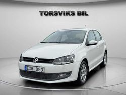 Vit Begagnad 2010 VW Polo Halvkombi | 64 800 kr (Bra pris)
