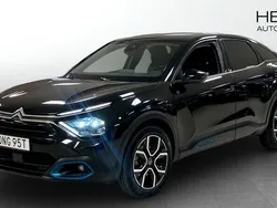 Svart (black) Begagnad 2022 Citroën e-C4 Shine Halvkombi | 229 900 kr (Dyr)
