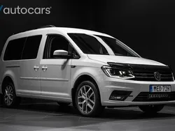 Vit Begagnad 2019 VW Caddy Maxi Life SE Minibuss | 368 750 kr