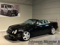 Svart Begagnad 1999 Mercedes CLK320 Avantgarde Cab | 74 900 kr