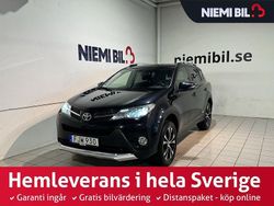 Svart Begagnad 2015 Toyota RAV4 SUV | 179 900 kr (Marknadspris)
