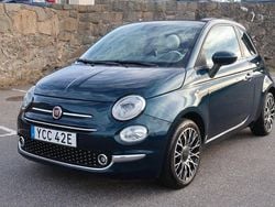 Mörkblå Begagnad 2021 Fiat 500C Dolcevita Cab | 129 900 kr (Marknadspris)