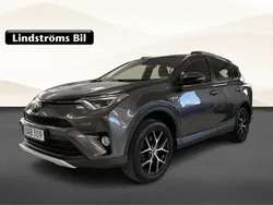 Mörkgrå (grå) Begagnad 2016 Toyota RAV4 Hybrid Active SUV | 219 900 kr (Marknadspris)