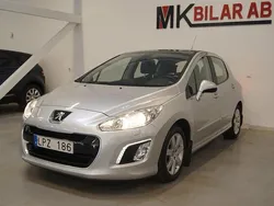 Ljusgrå Begagnad 2011 Peugeot 308 Halvkombi | 54 900 kr (Lite dyr)