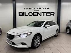 Vit Begagnad 2014 Mazda 6 Kombi | 99 900 kr (Bra pris)