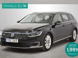 Svart Begagnad 2017 VW Passat GTE Kombi | 168 900 kr (Marknadspris)