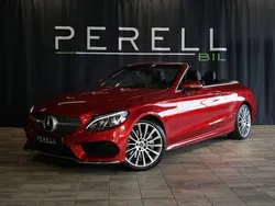 Röd Begagnad 2017 Mercedes C300 AMG line Cab | 409 900 kr (Bra pris)