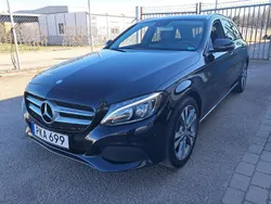 Svart metallic Begagnad 2017 Mercedes C220 Avantgarde Kombi | 255 000 kr (Marknadspris)
