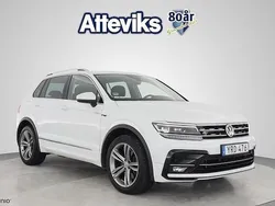 Vit Begagnad 2017 VW Tiguan Highline SUV | 249 900 kr (Marknadspris)
