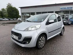 Grå Begagnad 2012 Peugeot 107 Halvkombi | 29 900 kr (Bra pris)