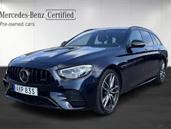 Mörkblå (blue) Begagnad 2022 Mercedes E53 AMG AMG Kombi | 685 000 kr (Marknadspris)