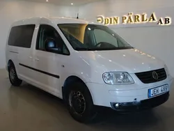 Vit Begagnad 2009 VW Caddy Maxi Minibuss | 79 900 kr (Dyr)