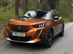Orange Begagnad 2020 Peugeot e-2008 SUV | 195 000 kr (Dyr)